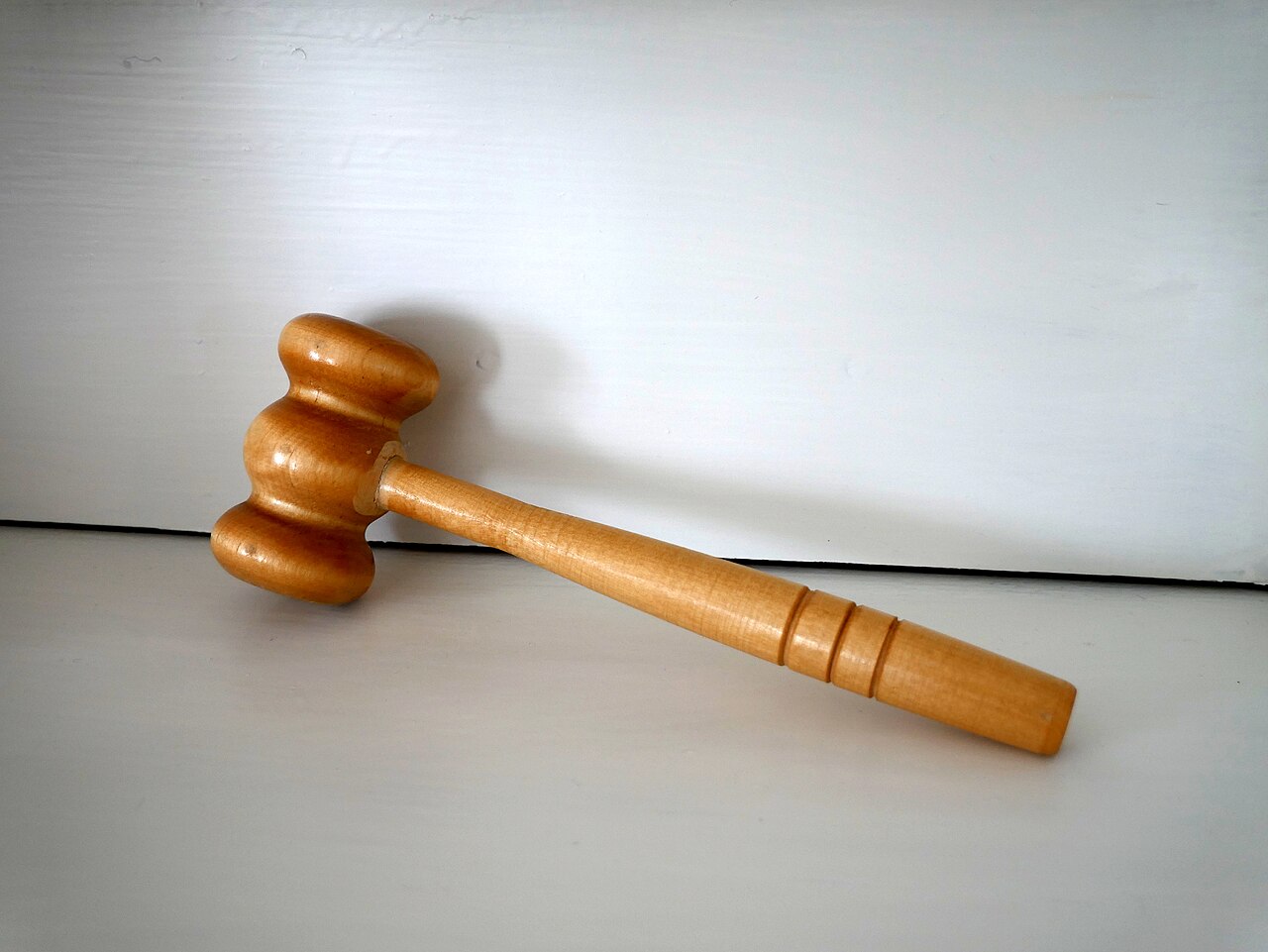 Illustrative photograph: A gavel